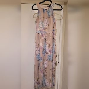 Flowery Long Dress
